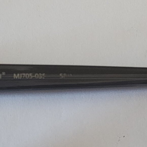 Maui Jim MJ705-03S JS PAT. Made in Italy Eye frames, Black acetate - Picture 5 of 7